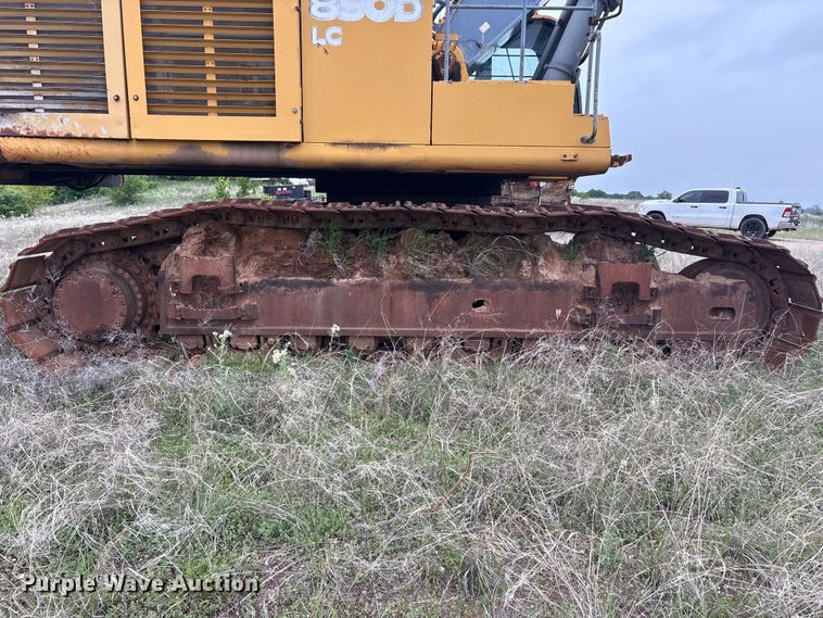 image for item EU5512 2008 John Deere 850DLC excavator