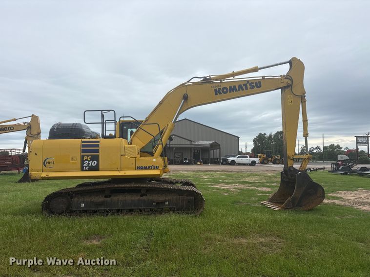 image for item EU5525 2018 Komatsu PC210LC-11 excavator