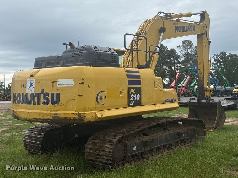 image for item EU5525 2018 Komatsu PC210LC-11 excavator