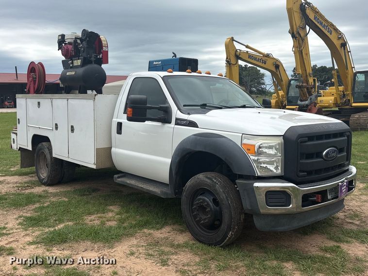 image for item EU5526 2015 Ford F550 Super Duty XL utility / service truck