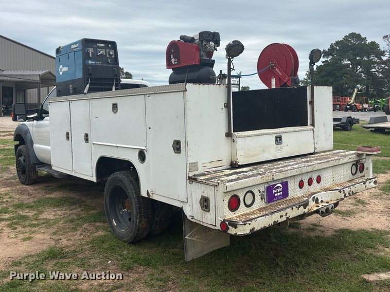 image for item EU5526 2015 Ford F550 Super Duty XL utility / service truck