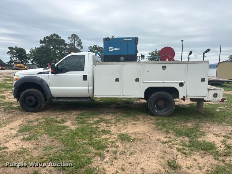 image for item EU5526 2015 Ford F550 Super Duty XL utility / service truck