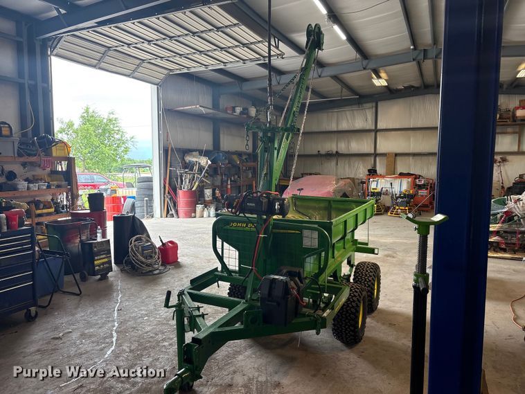 Shop built dump trailer