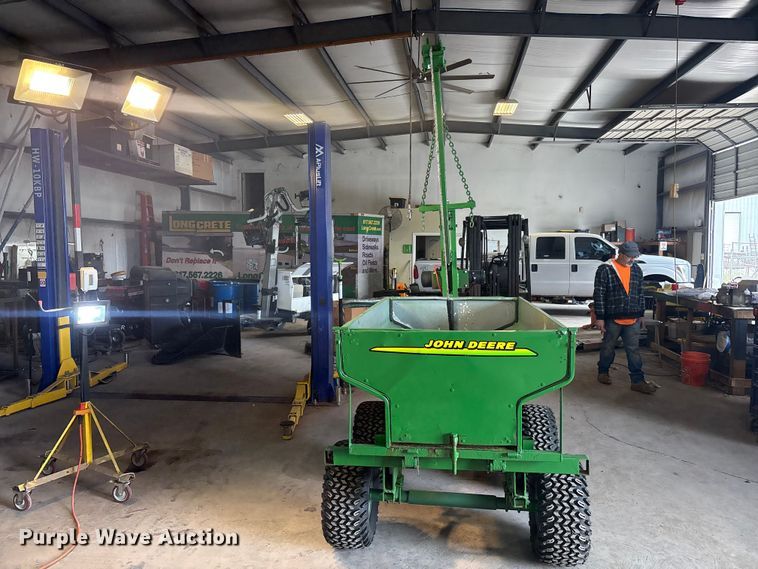 image for item EU5536 Shop built dump trailer