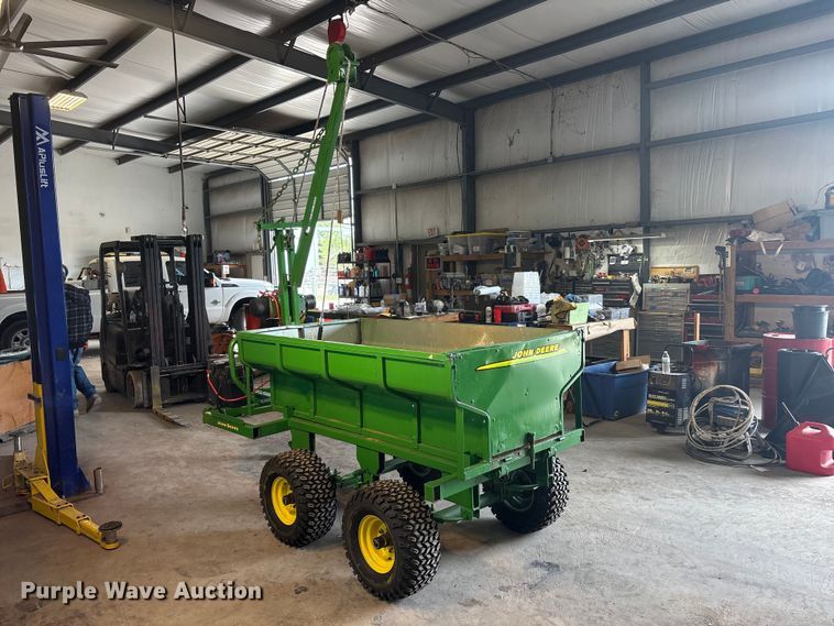 image for item EU5536 Shop built dump trailer