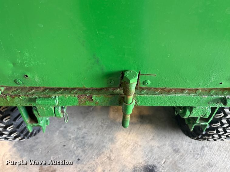 image for item EU5536 Shop built dump trailer