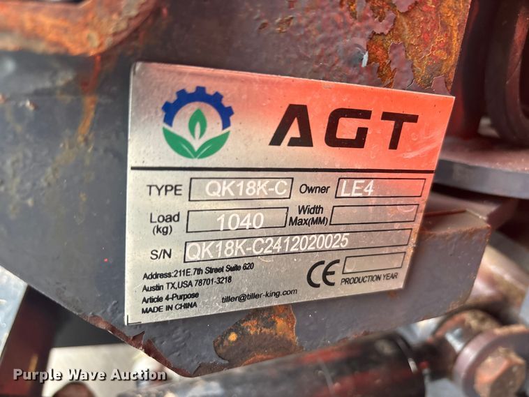 image for item EU5547 AGT QK18K-C mini excavator