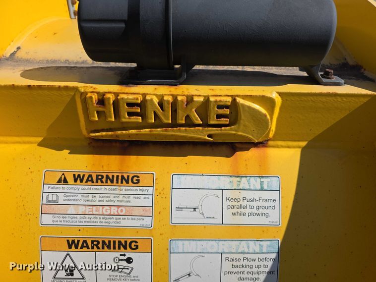 image for item EV2118 Henke snow plow