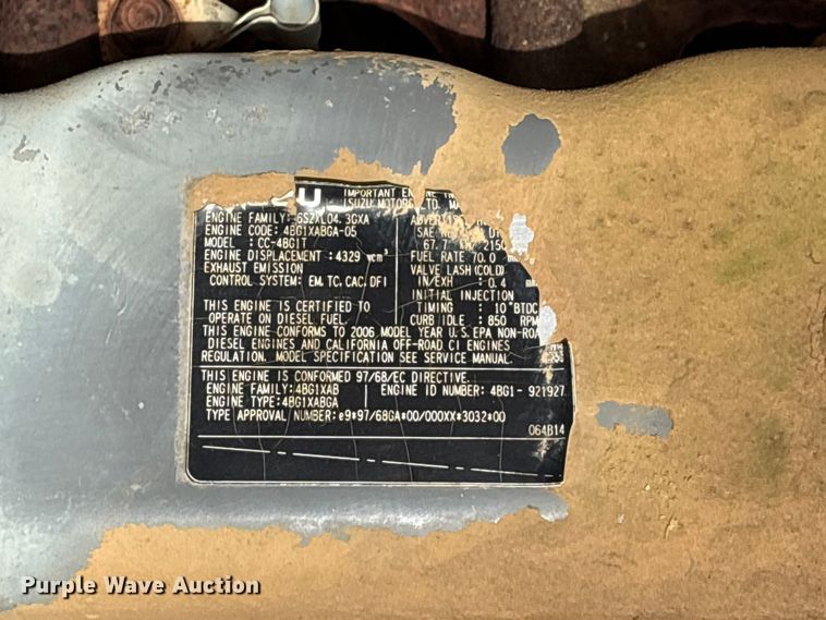 image for item EV2934 2006 John Deere 135C RTS excavator