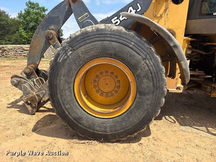 image for item EV2938 2008 John Deere 544J wheel loader