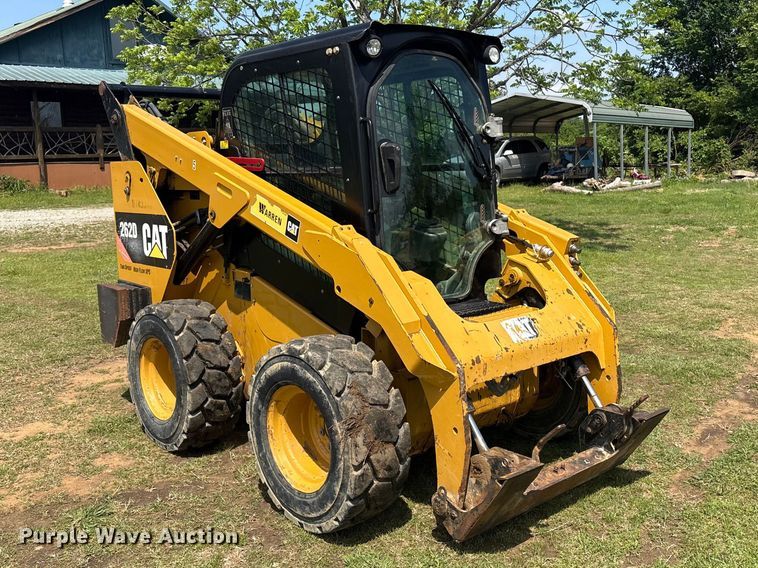 image for item EV2939 2015 Caterpillar 262D skid steer loader