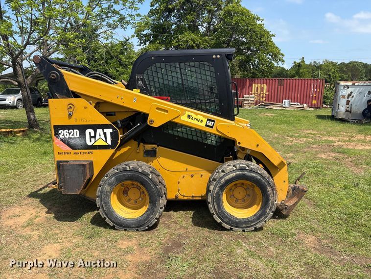 image for item EV2939 2015 Caterpillar 262D skid steer loader