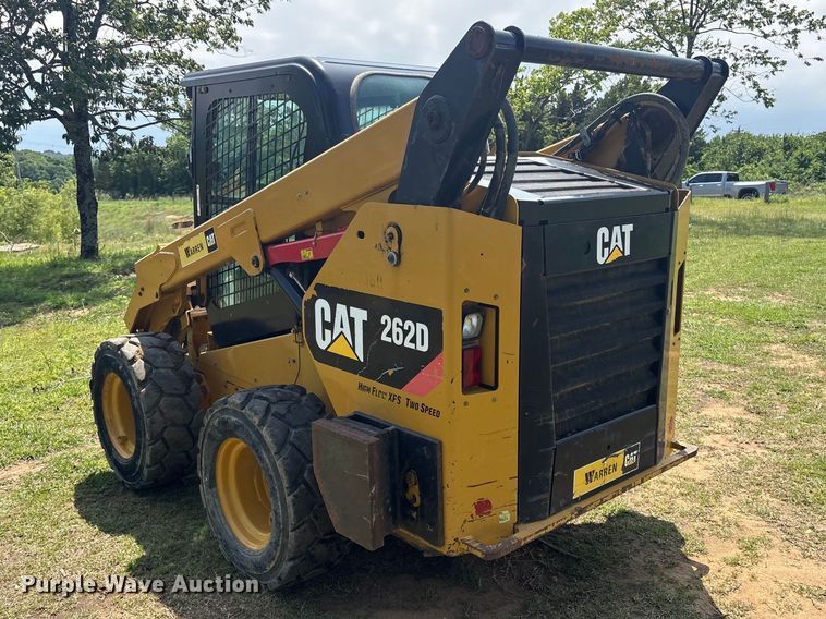 image for item EV2939 2015 Caterpillar 262D skid steer loader