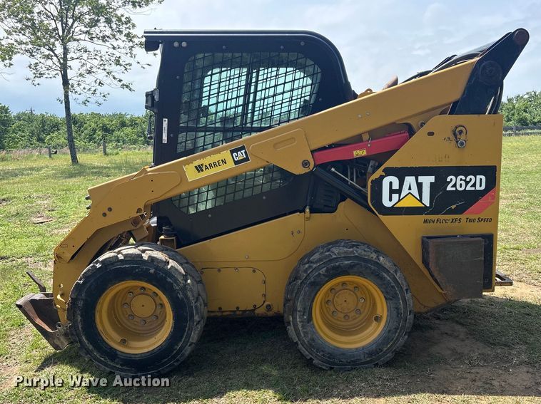 image for item EV2939 2015 Caterpillar 262D skid steer loader