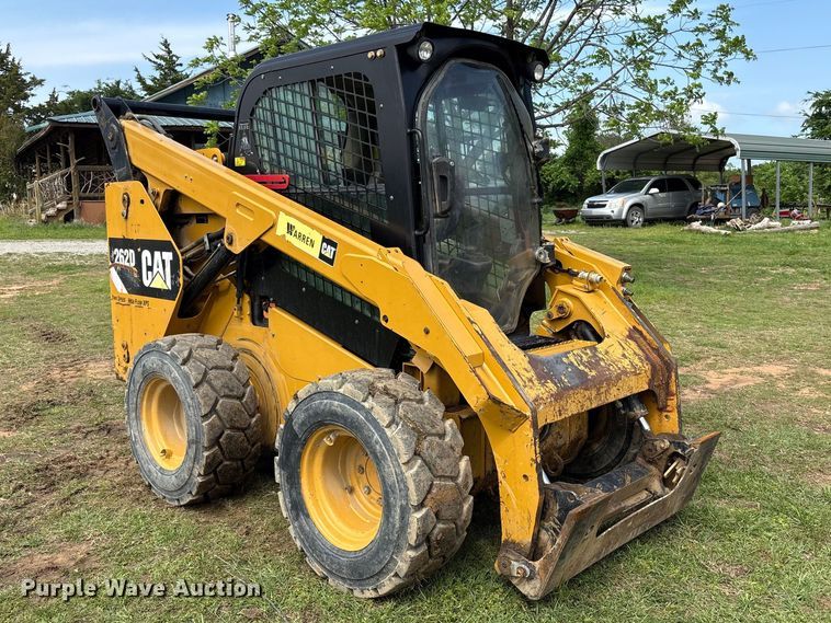 image for item EV2940 2015 Caterpillar 262D skid steer loader