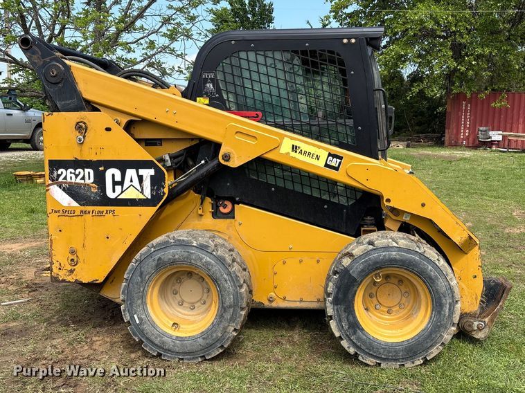 image for item EV2940 2015 Caterpillar 262D skid steer loader