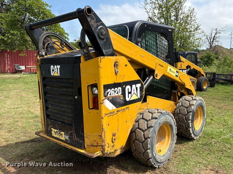 image for item EV2940 2015 Caterpillar 262D skid steer loader