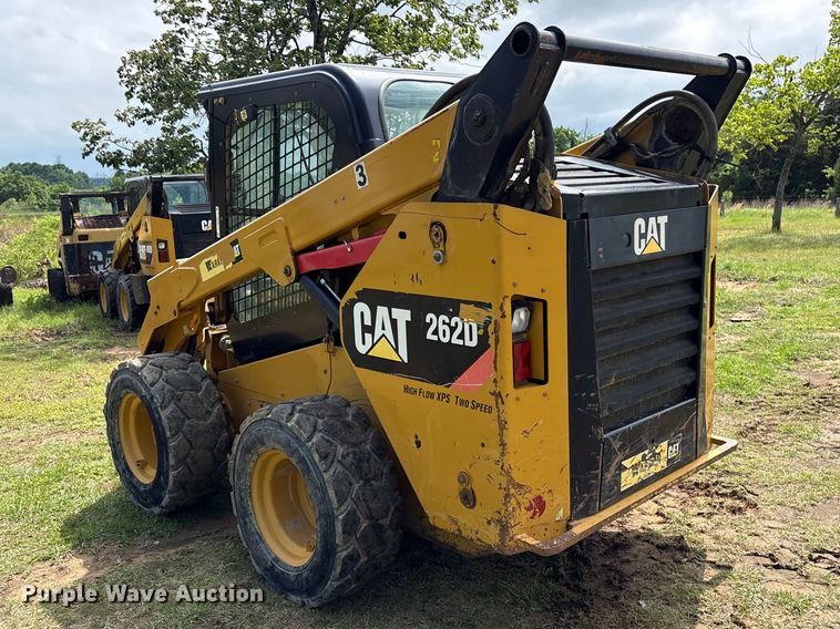 image for item EV2940 2015 Caterpillar 262D skid steer loader