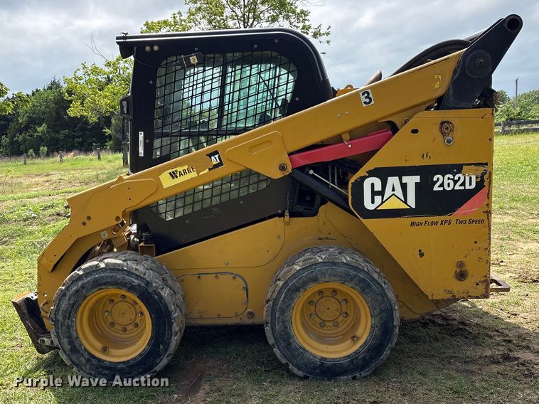 image for item EV2940 2015 Caterpillar 262D skid steer loader