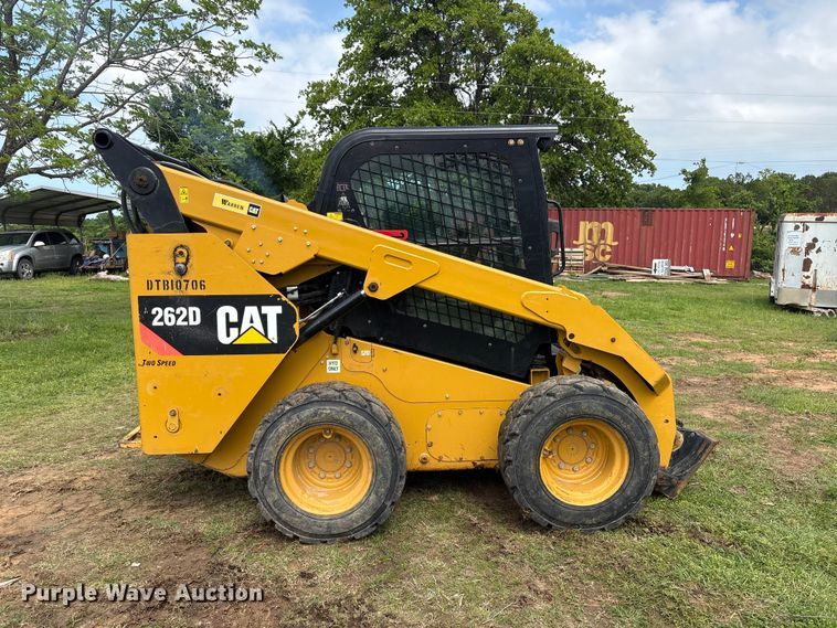 image for item EV2941 2019 Caterpillar 262D skid steer loader