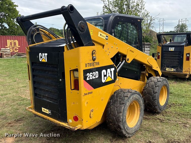 image for item EV2941 2019 Caterpillar 262D skid steer loader