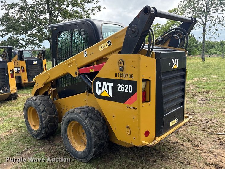 image for item EV2941 2019 Caterpillar 262D skid steer loader