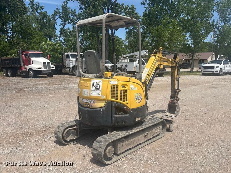 image for item EV2964 2014 Yanmar VIO20 mini excavator