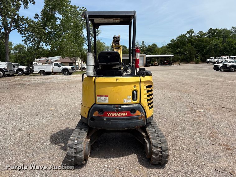 image for item EV2965 2016 Yanmar VIO25 mini excavator