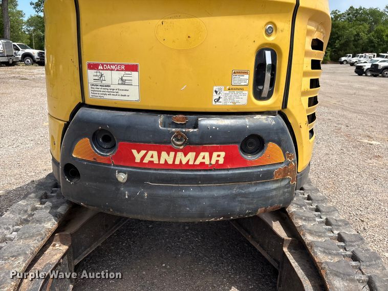 image for item EV2965 2016 Yanmar VIO25 mini excavator