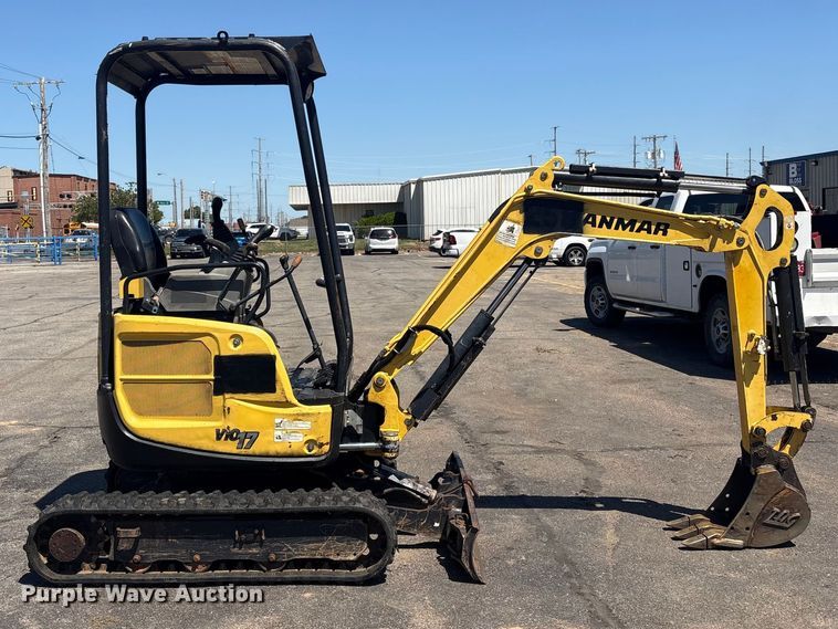 image for item EV2980 2018 Yanmar VIO17-A mini excavator