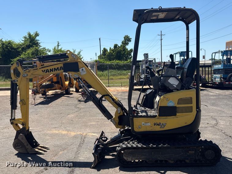 image for item EV2980 2018 Yanmar VIO17-A mini excavator