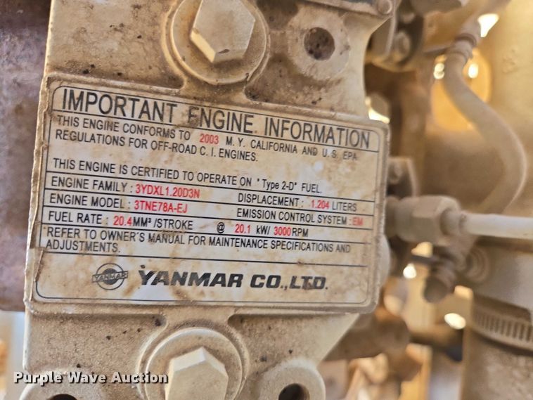 image for item EV5900 2003 TSE DPT 30B cable tensioner trailer