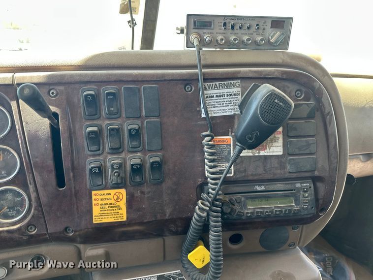 image for item EW1998 2007 Mack CV713 dump truck