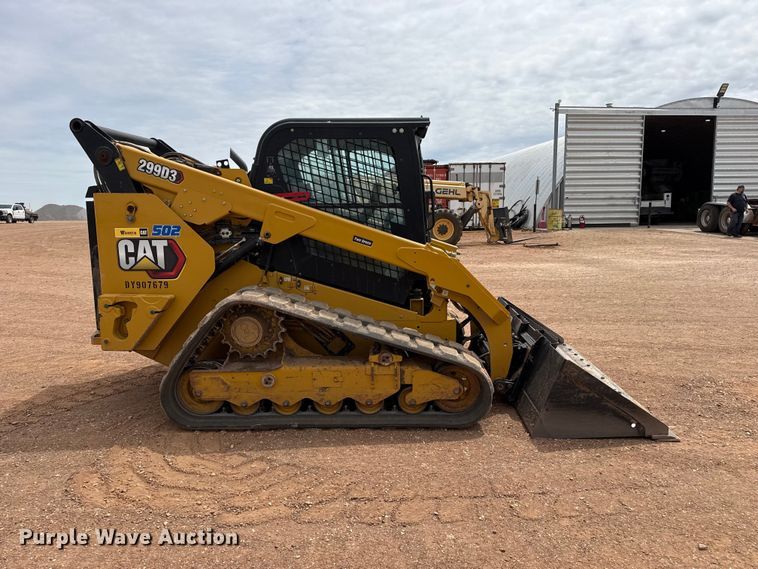 image for item EW4495 2022 Caterpillar 299D3 tracked skid steer loader