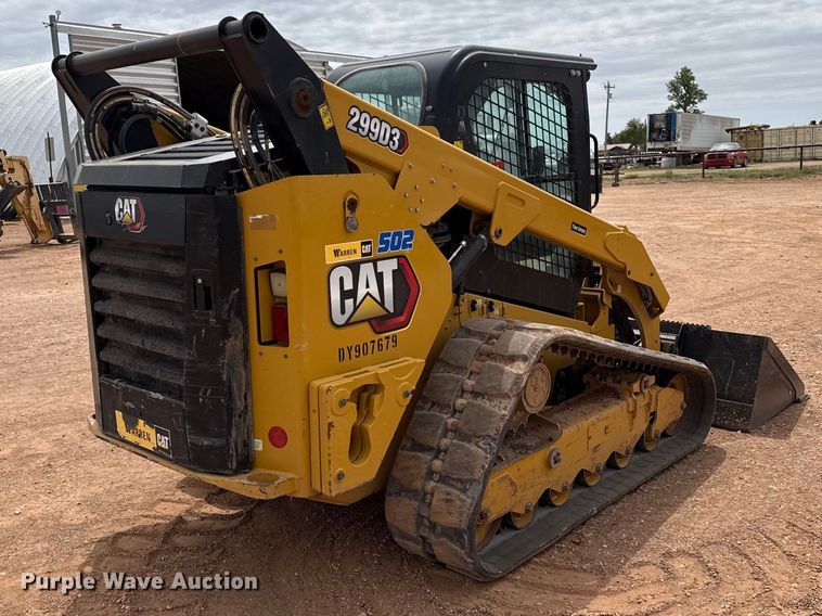 image for item EW4495 2022 Caterpillar 299D3 tracked skid steer loader
