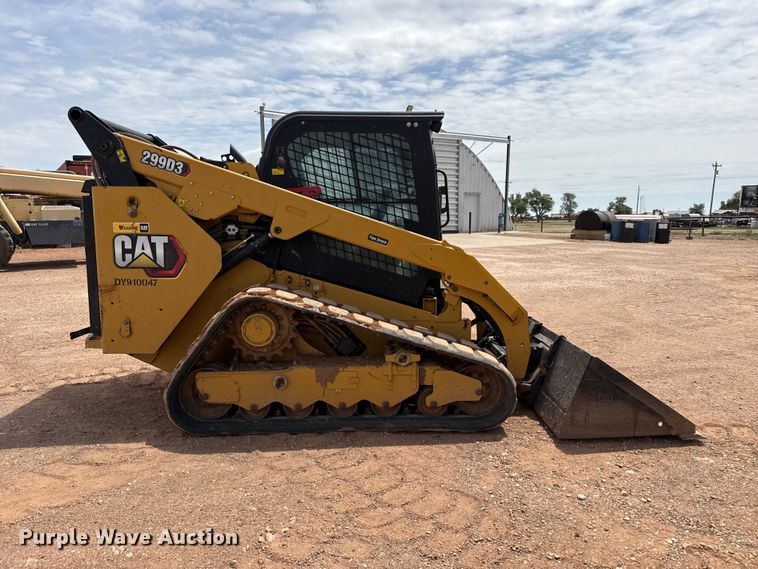 image for item EW4496 2023 Caterpillar 299D3 tracked skid steer loader