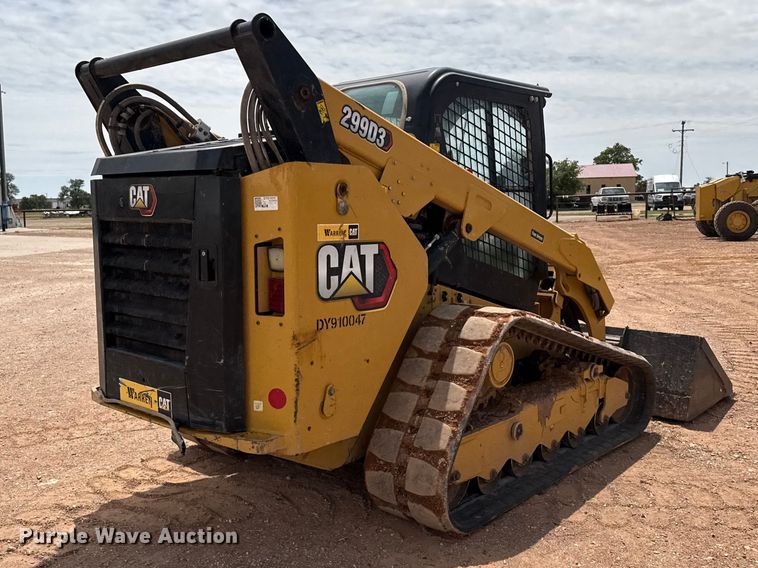 image for item EW4496 2023 Caterpillar 299D3 tracked skid steer loader