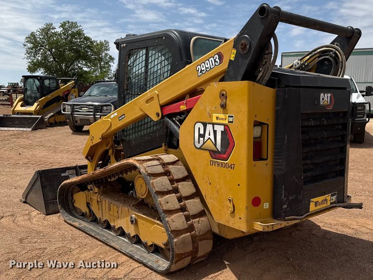 image for item EW4496 2023 Caterpillar 299D3 tracked skid steer loader