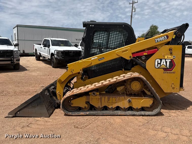 image for item EW4496 2023 Caterpillar 299D3 tracked skid steer loader