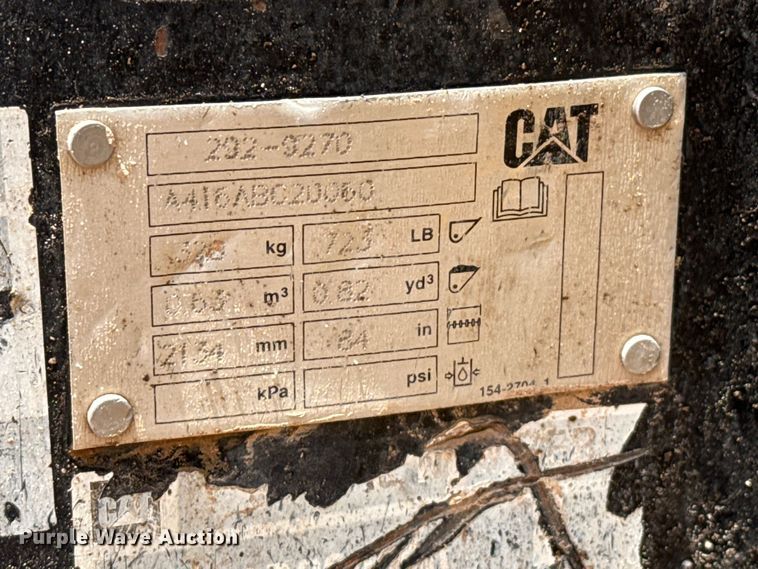 image for item EW4496 2023 Caterpillar 299D3 tracked skid steer loader
