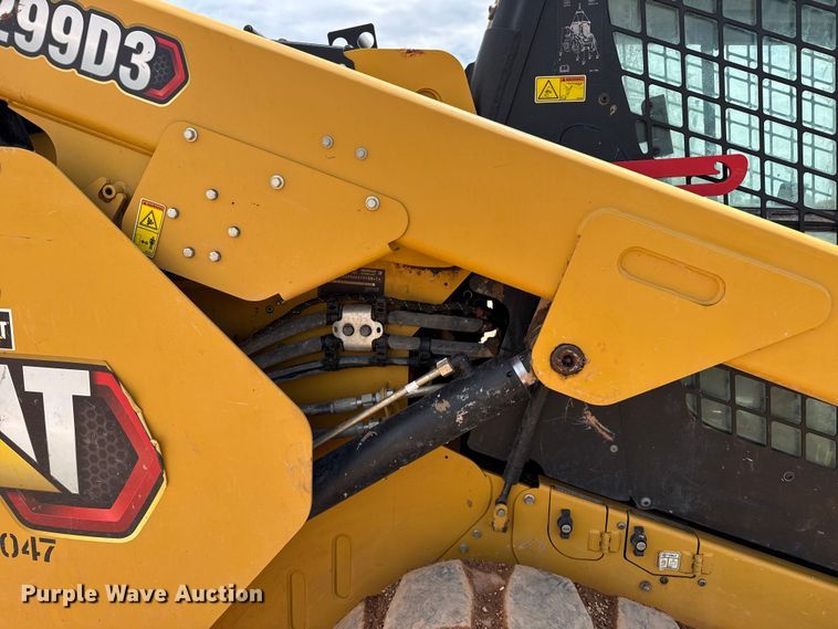 image for item EW4496 2023 Caterpillar 299D3 tracked skid steer loader