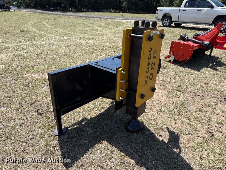 image for item EW4597 Skid steer post driver