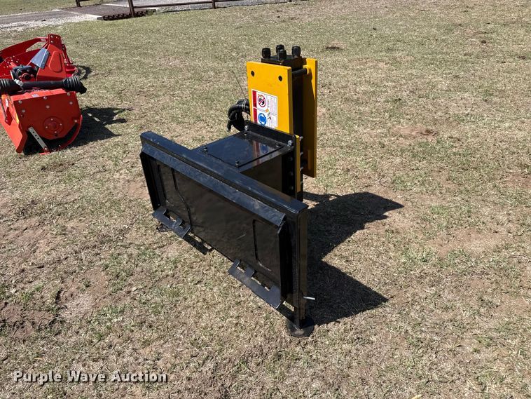 image for item EW4597 Skid steer post driver