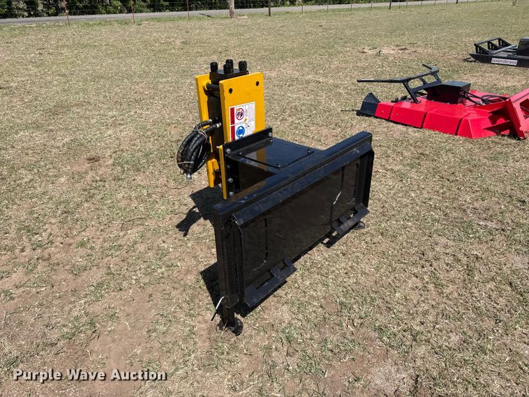 image for item EW4597 Skid steer post driver