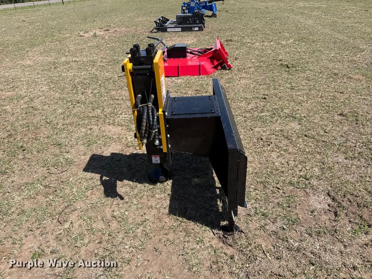 image for item EW4597 Skid steer post driver