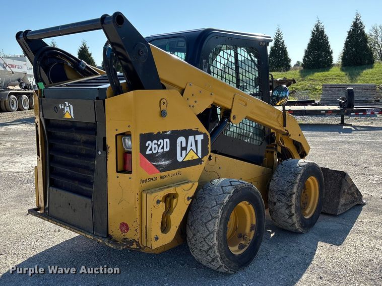 image for item FB3461 2019 Caterpillar 262D skid steer loader