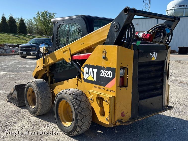 image for item FB3461 2019 Caterpillar 262D skid steer loader