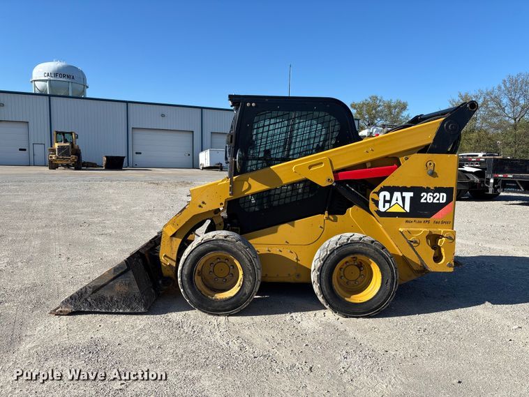 image for item FB3461 2019 Caterpillar 262D skid steer loader