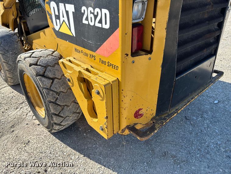 image for item FB3461 2019 Caterpillar 262D skid steer loader