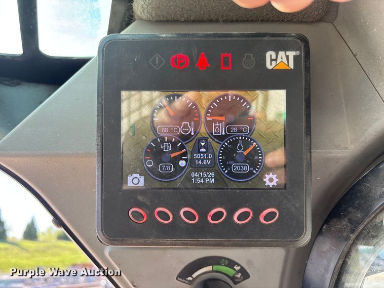 image for item FB3461 2019 Caterpillar 262D skid steer loader